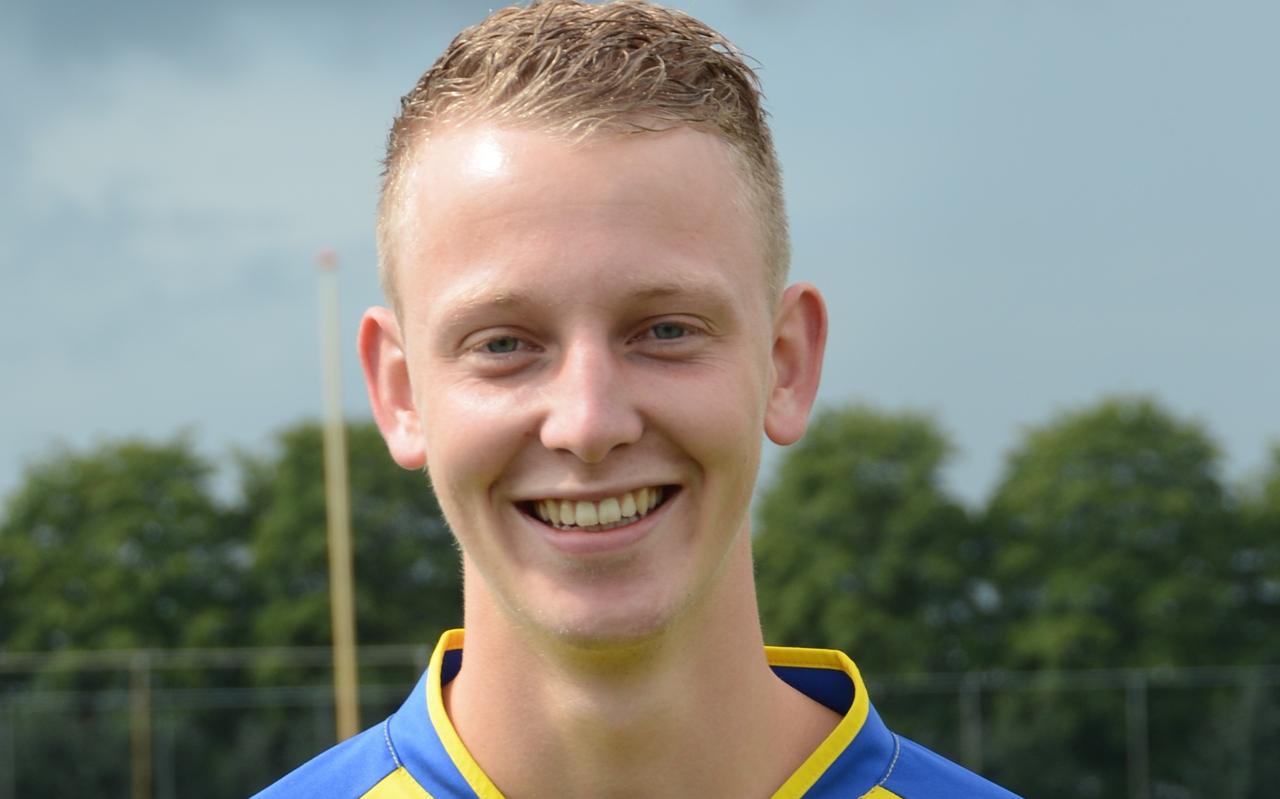 Bas de Vries was zaterdag met z'n 0-2 het feestvarken bij d'Olde Veste'54. Bas de Vries was zaterdag met z'n 0-2 het feestvarken bij d'Olde Veste'54.