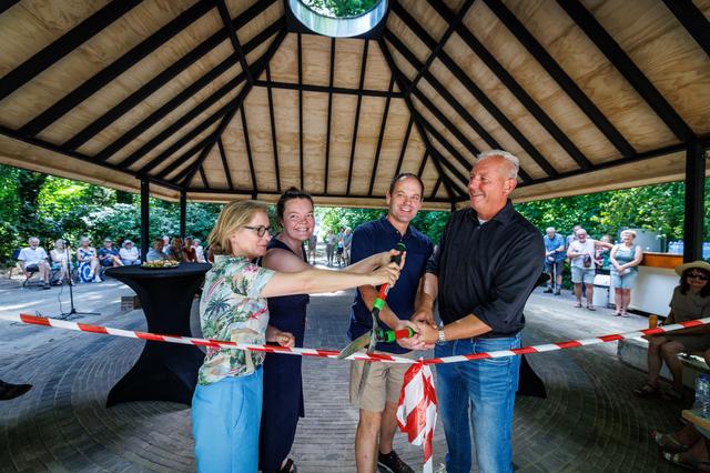 Nieuw leven voor vergeten prieel in Frederiksoord: ‘Een plek waar natuur, geschiedenis en mensen sam