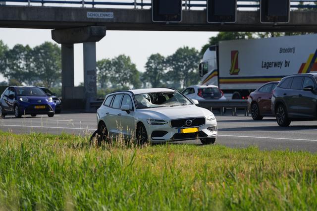 LIVE | Automobilist gewond door ree op A28 en files op N34 tussen Zuidlaren en Gieten na aanrijding 