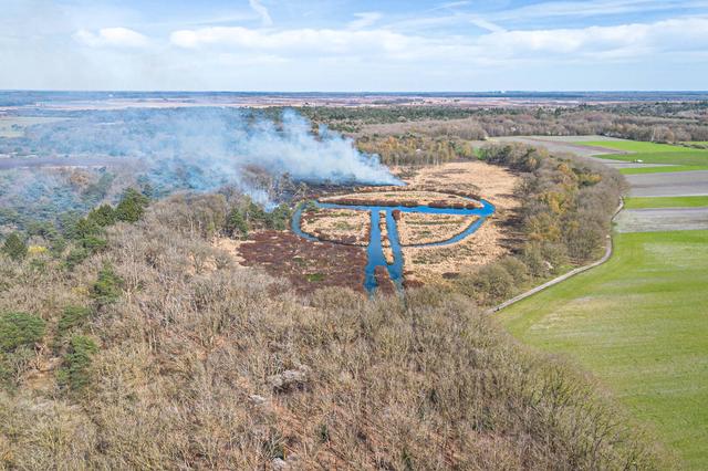 LIVE | Brand in bosgebied bij Ansen, Vrijheidsplein in Groningen afgesloten