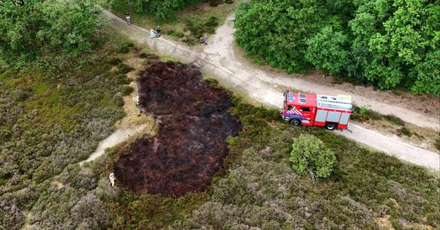 LIVE | Aanmaakblokje gevonden bij heidebrand Beilen; politie doet onderzoek naar brandstichting