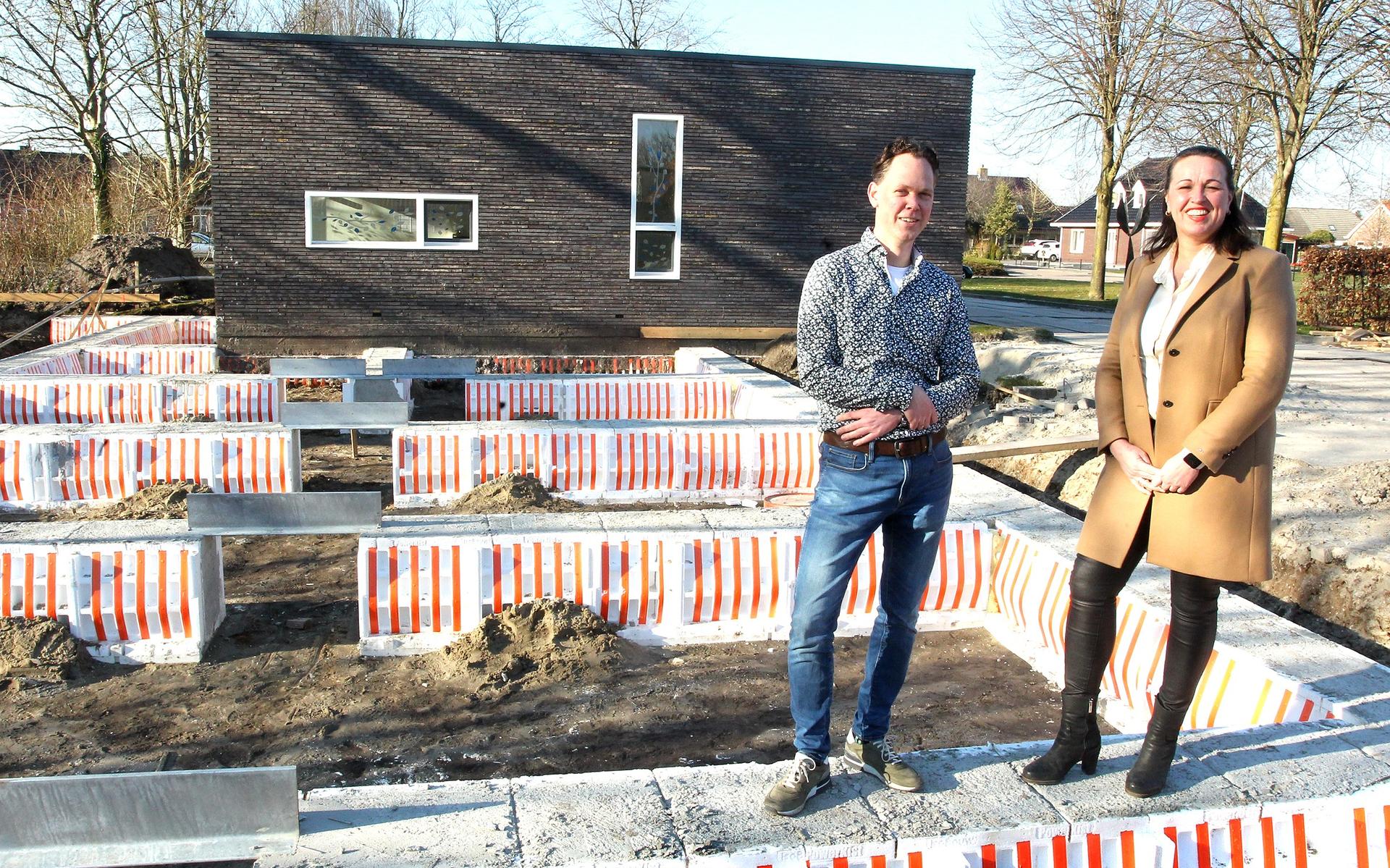 Siska Venema en Joost de Boer openen tandartspraktijk in Noordwolde. 'Het plan is de patiëntenpopula