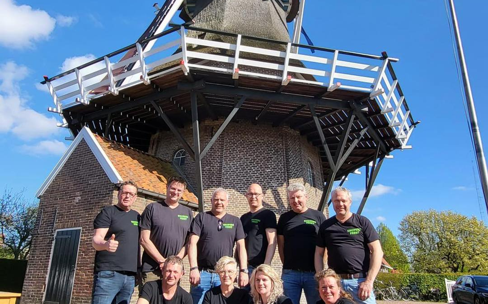 De organisatoren. Eigen foto