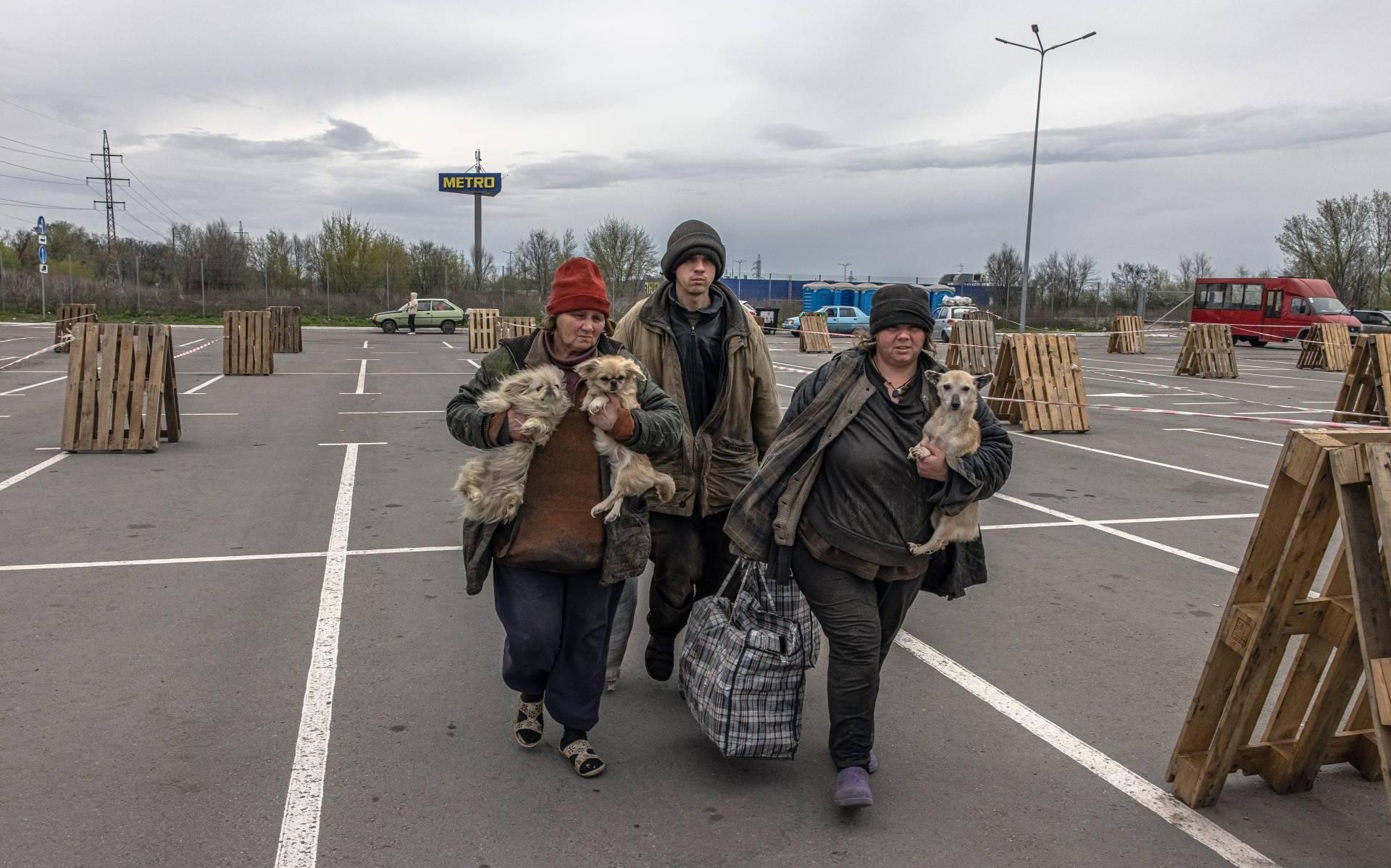 VN: bijna 13 miljoen Oekraïners op de vlucht.