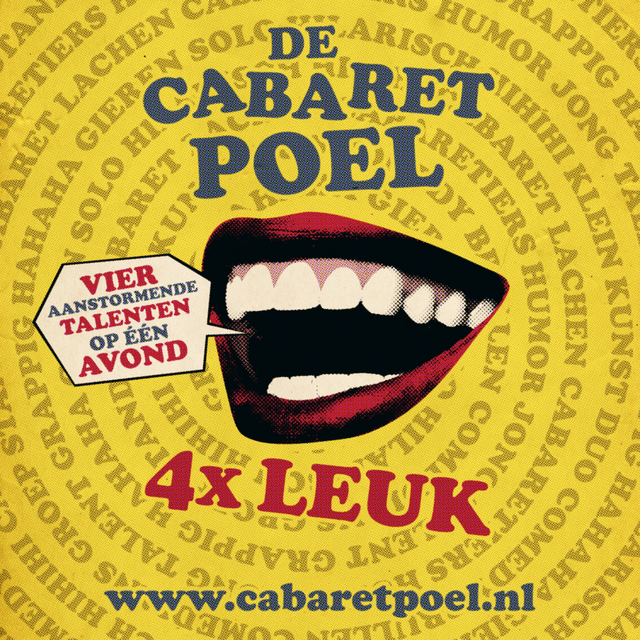 Cabaretpoel in Daktheater Vledder