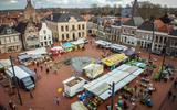 De zaterdagmarkt in Steenwijk.