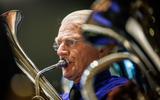 Jaap van Beek is zaterdag gehuldigd voor zijn meer dan 70 jaar als muzikant bij de Bazuin in Scheerwolde. 