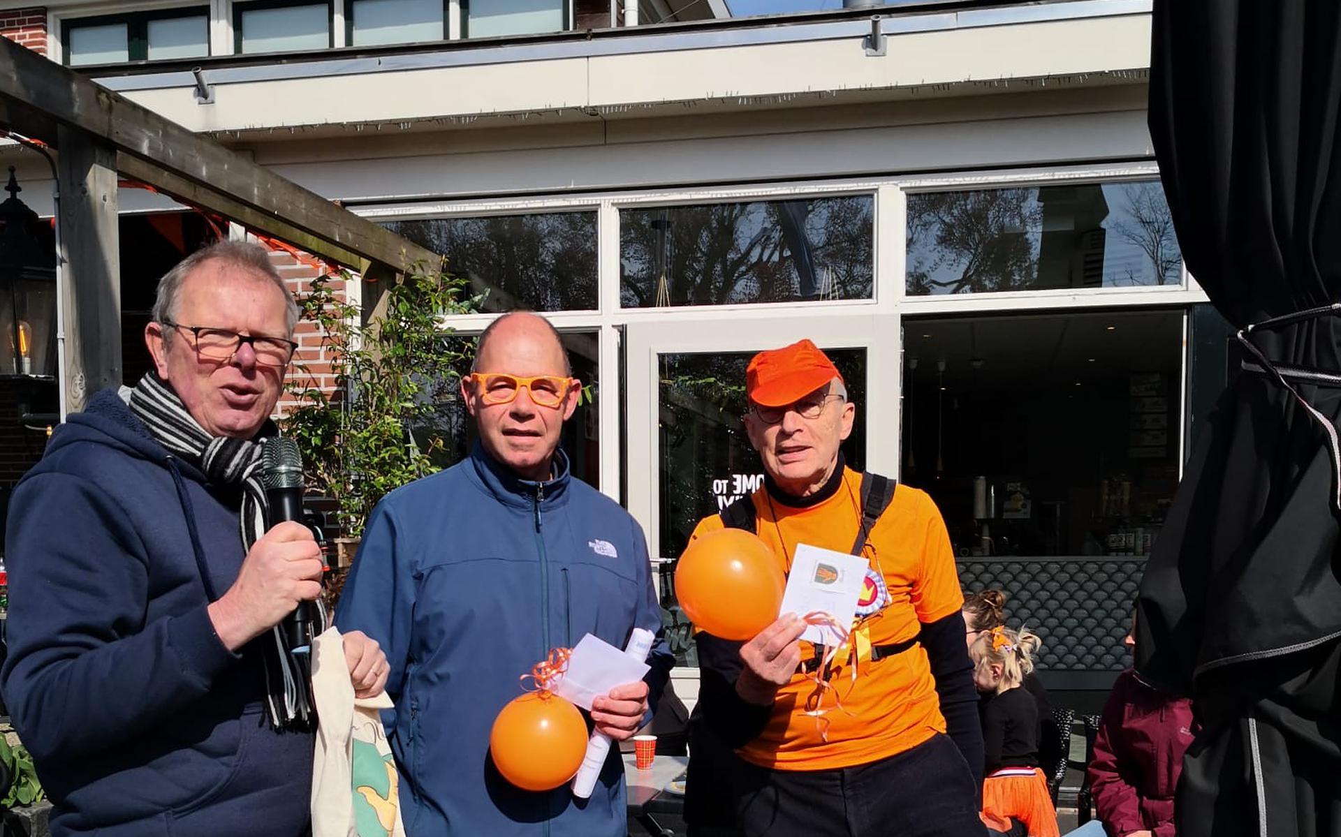 Van links naar rechts: Jan Bosch (PBO), Philip Minnema en Piet van Noort.