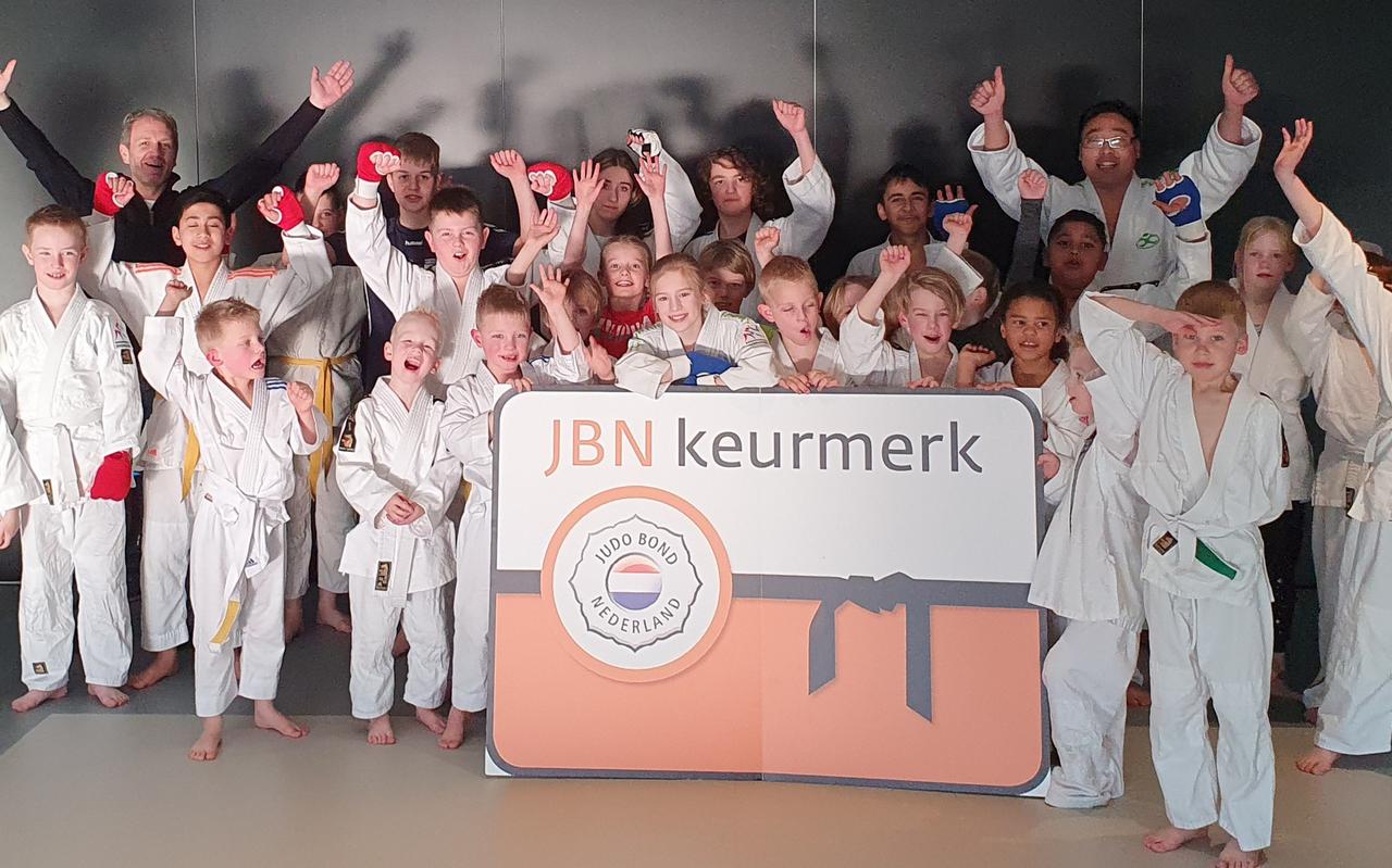 Judoka's en trainers zijn trots op het Judo Bond Nederland Keurmerk.