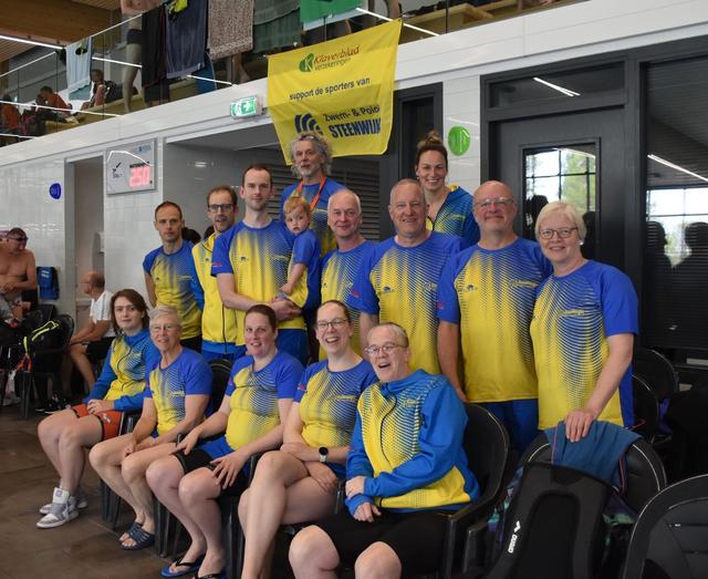 Medaillerush voor zwemmers Steenwijk ’34 op NK Masters