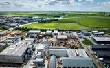 De fabriek aan de Dolderweg in Steenwijk.