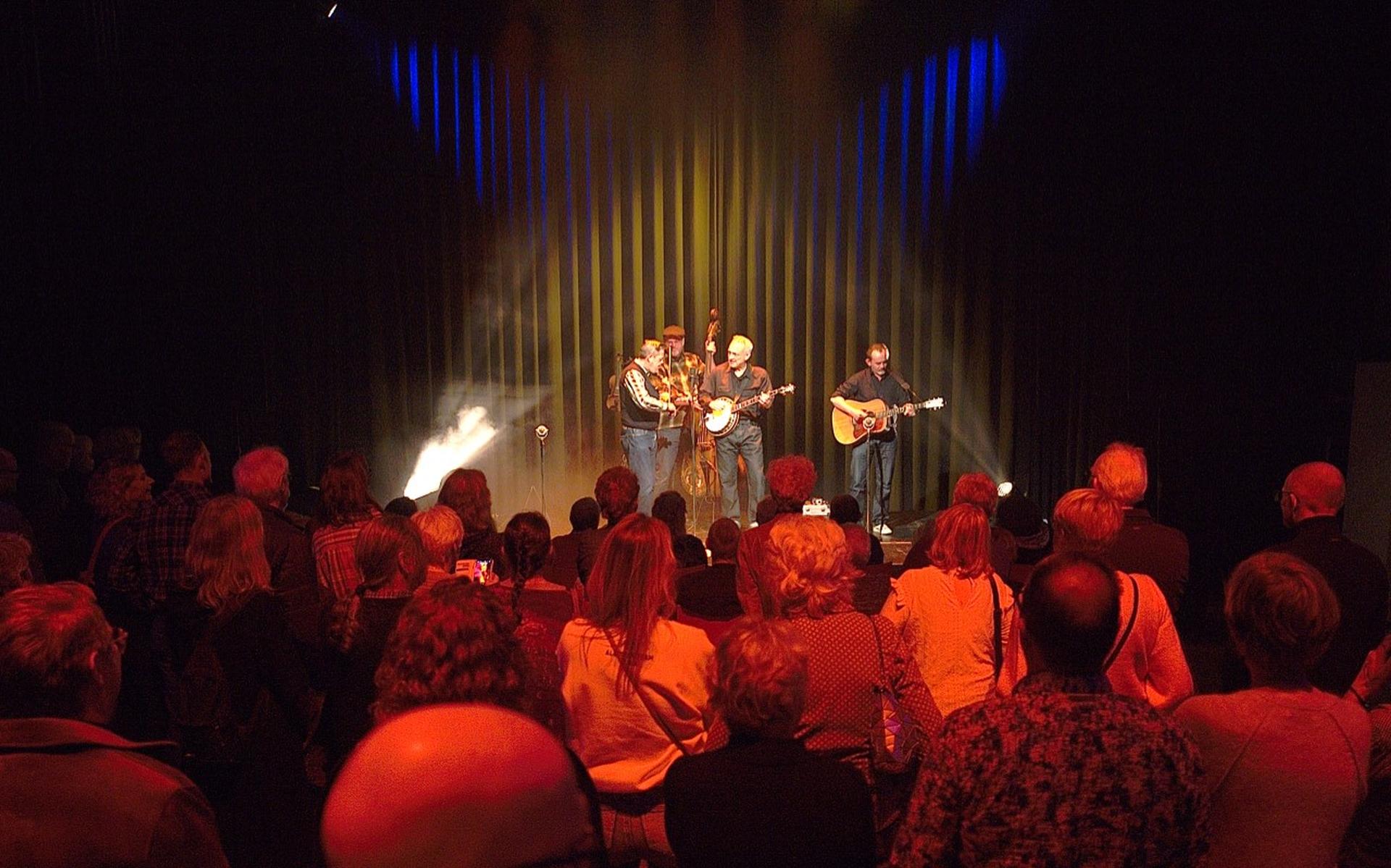 The Blue Grass Boogiemen zetten vrijdagavond in een vol Vestzaktheater een fantastische set neer.