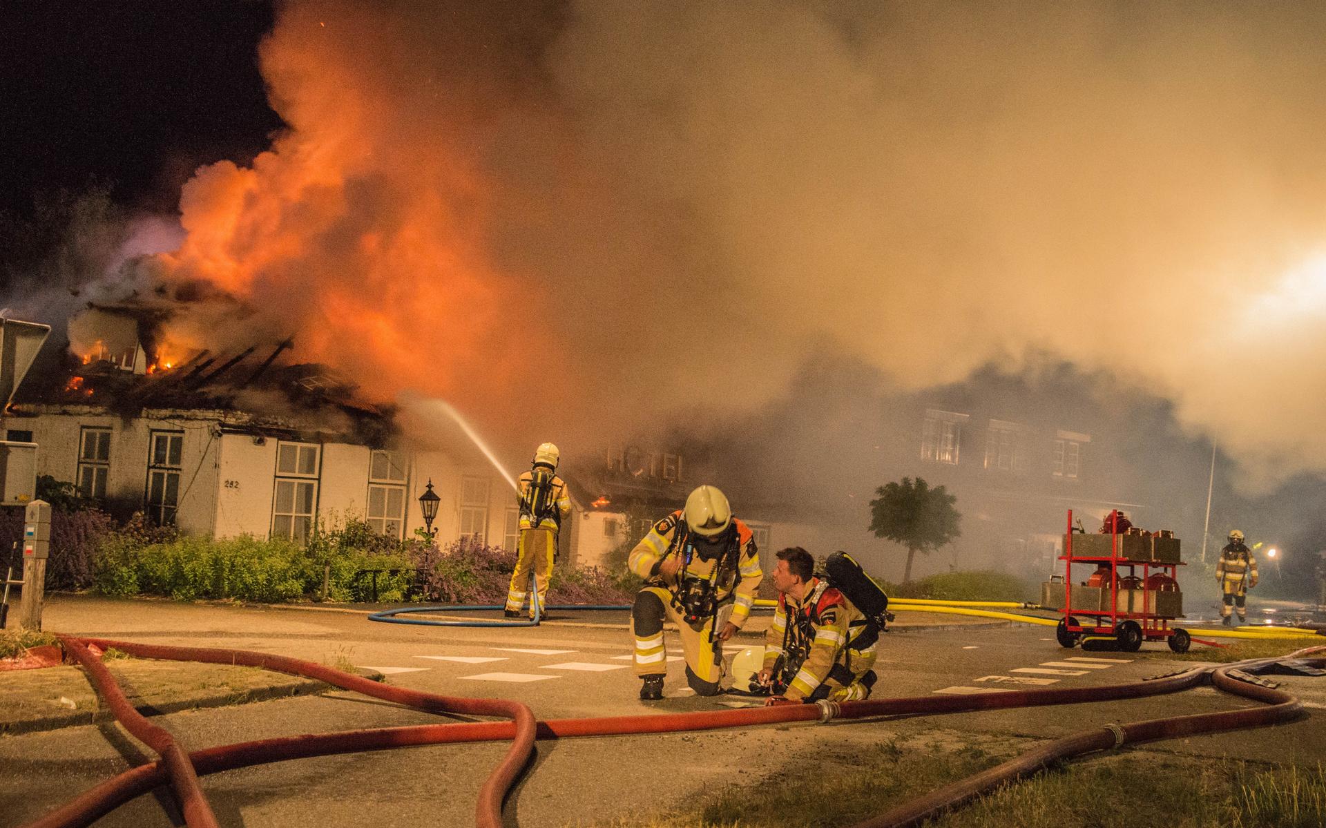 De verwoestende brand.