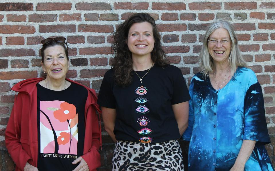 Van links naar rechts: Annette Groothuis, Rosanne Bakker en Marja Geerdink.