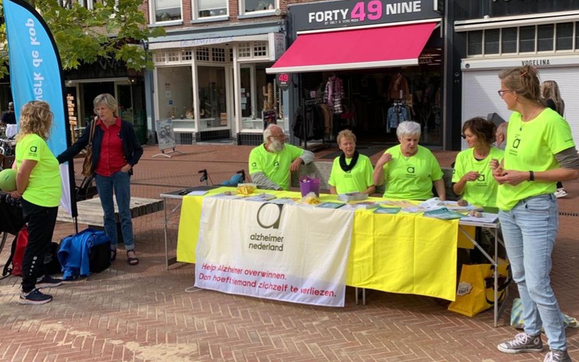 Op Wereld Alzheimer Dag was er volop aandacht voor dementie in Steenwijkerland.