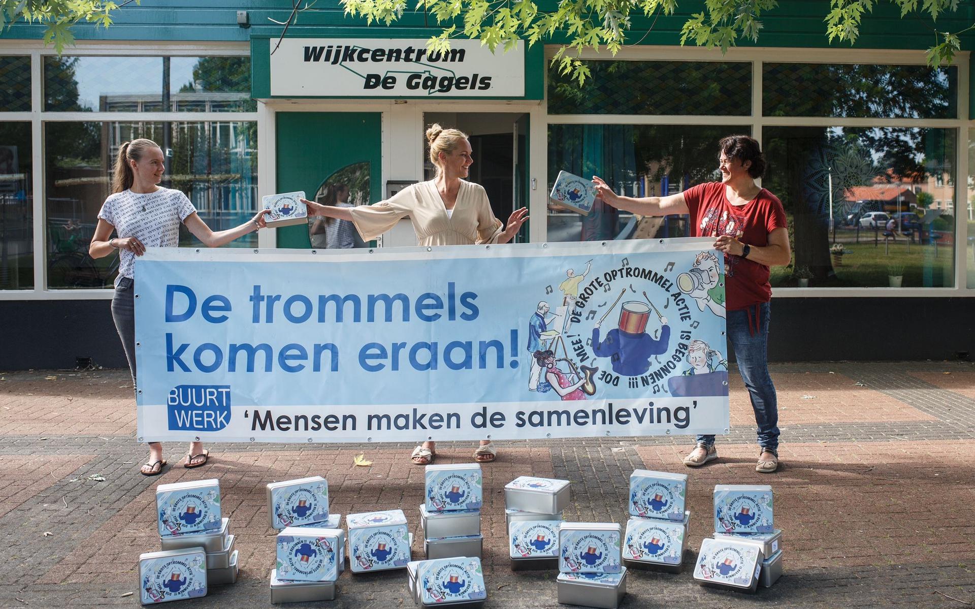 Inwoners van De Gagels in Steenwijk worden in september opgetrommeld.