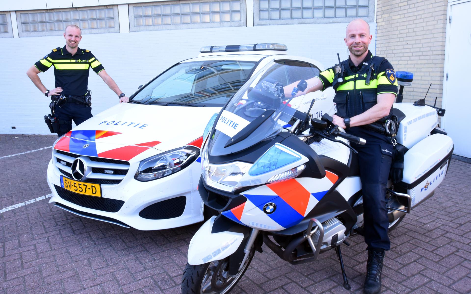John en Lodewijk zijn nieuwe wijkagenten in Steenwijkerland: 'Eén dienst meegedraaid, en ik was verk