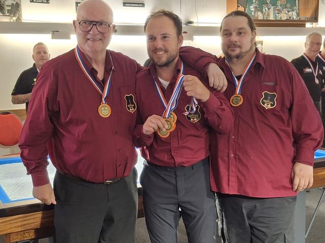 BV Steenwijk 22 verovert koppositie in Driebanden klein B1/B2