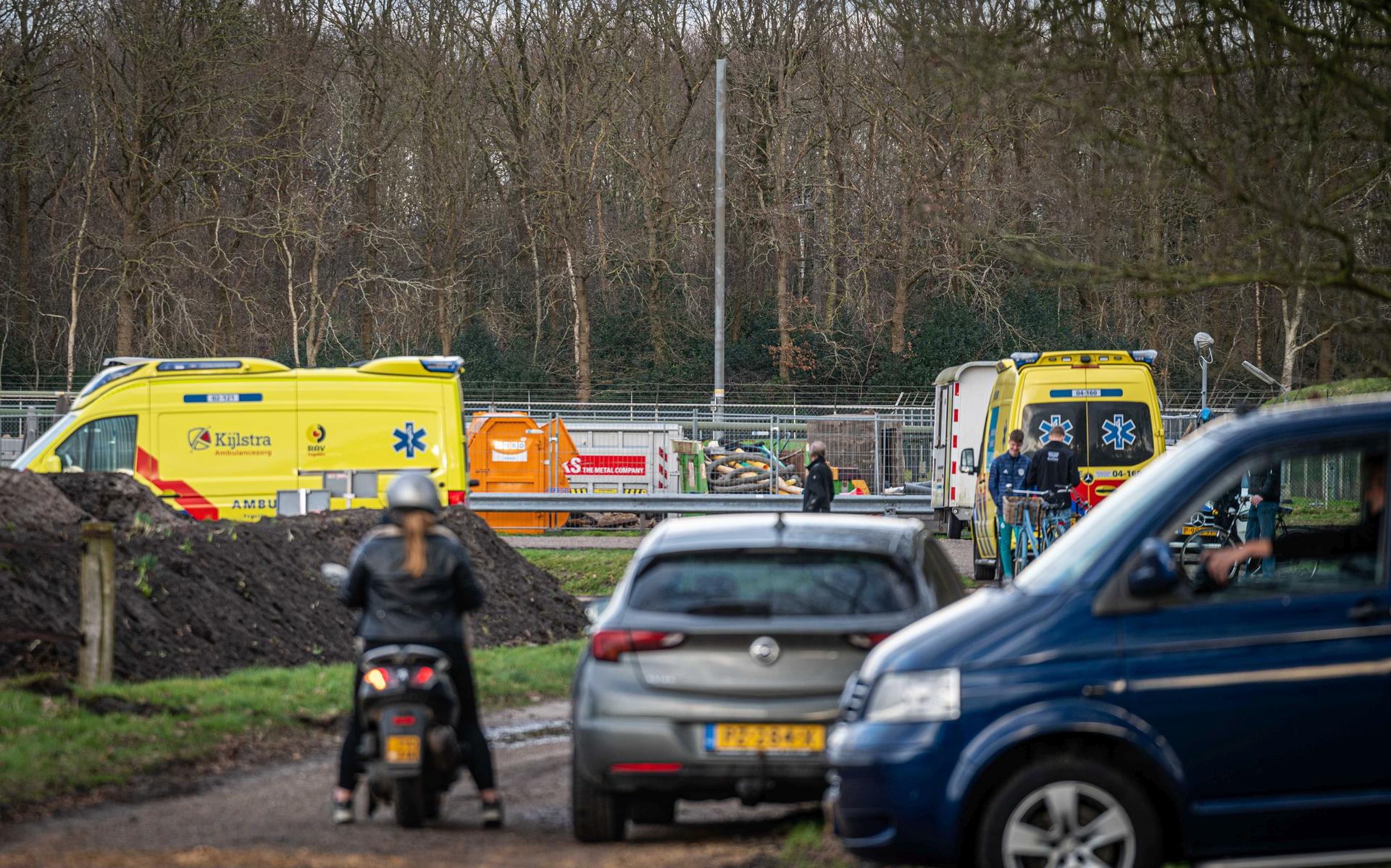 Motorcrosser zwaargewond bij ongeval in weiland De Blesse