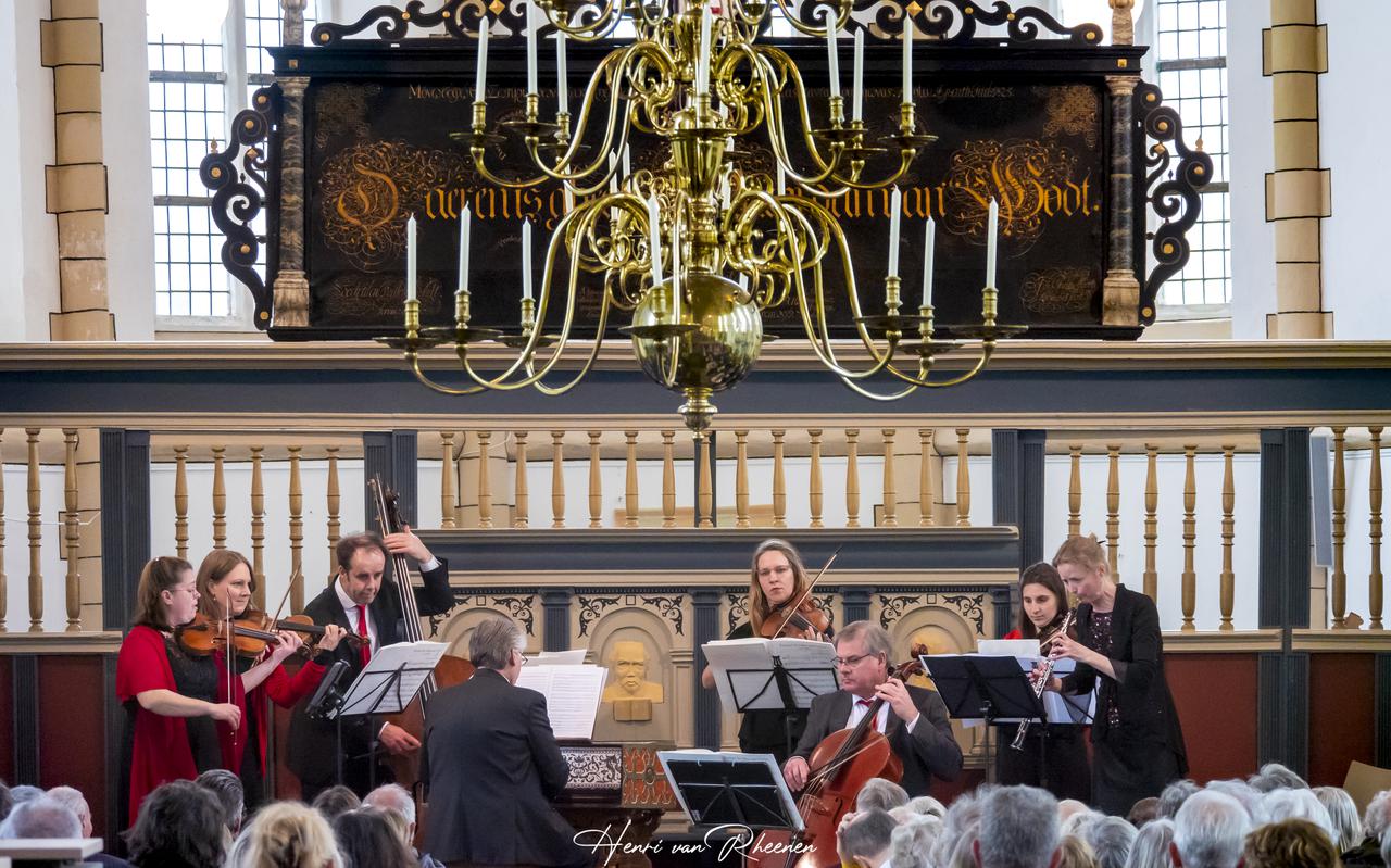 Het Ensemble Himmelsburg speelde zondagmiddag het derde concert in de serie 'Passie voor Bach'.