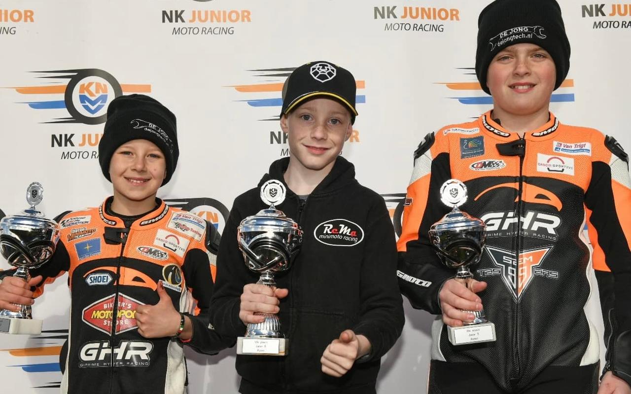 Minibike coureur Milan Hunneman is het seizoen goed begonnen. Minibike coureur Milan Hunneman is het seizoen goed begonnen.