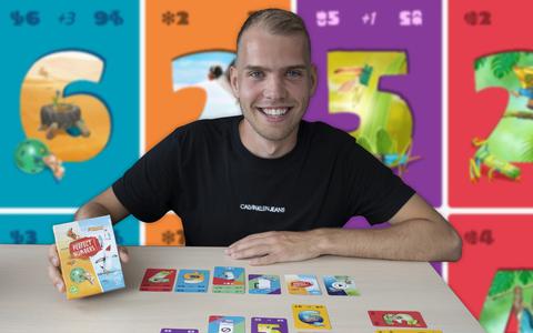 Lars Jansen (23) uit Steenwijk bracht vorige week zijn nieuwe spel uit: 'Perfect Numbers'. 