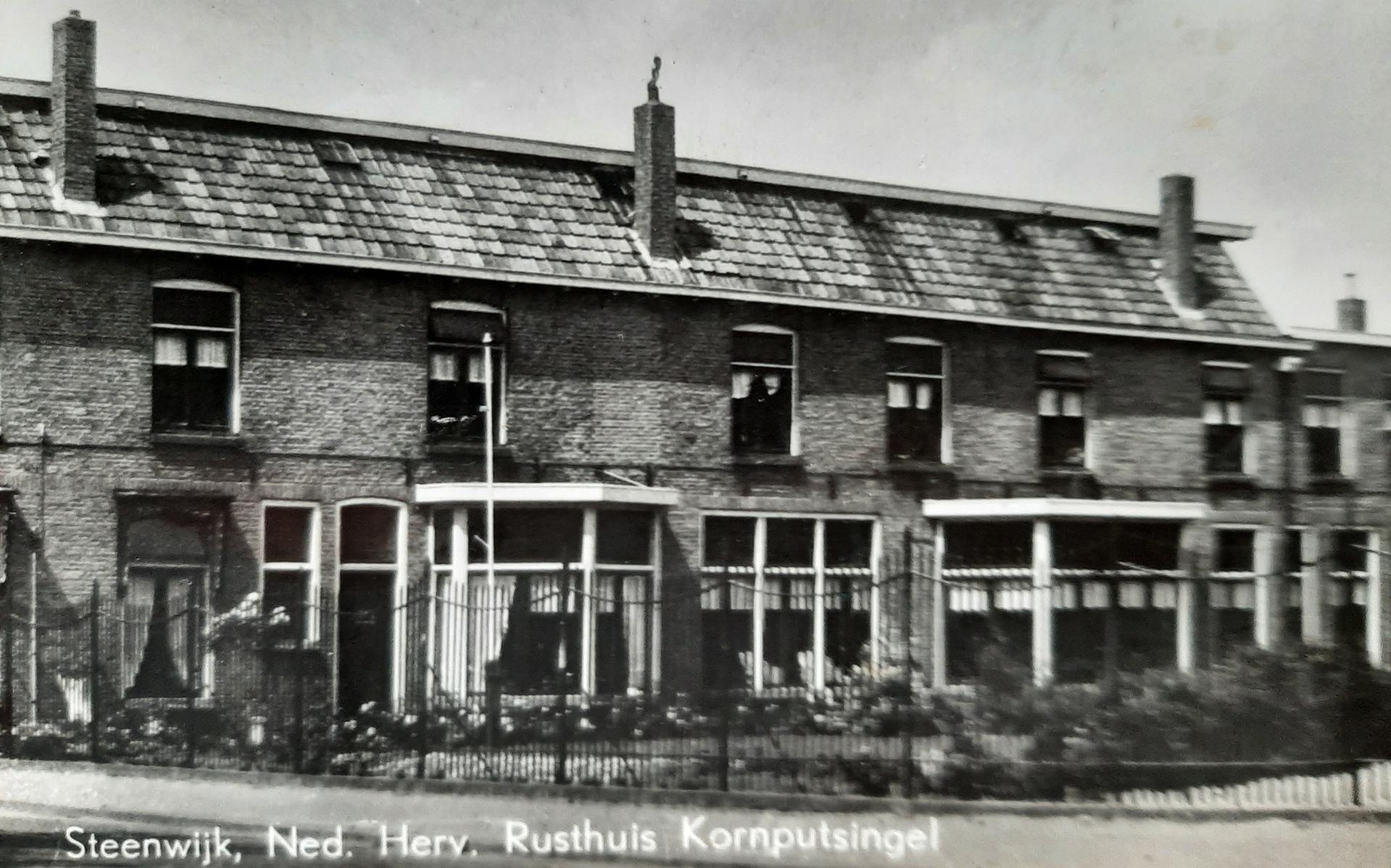 Het voormalig Nederlands Hervormd rusthuis aan de Kornputsingel. 