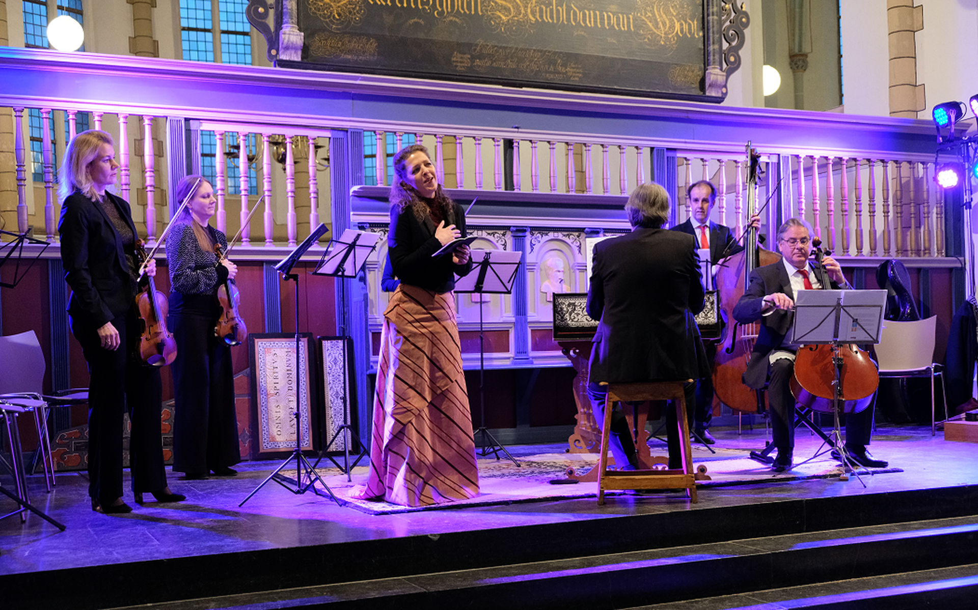 Het Ensemble Himmelsburg met de Vlaamse sopraan Griet De Geyter.
