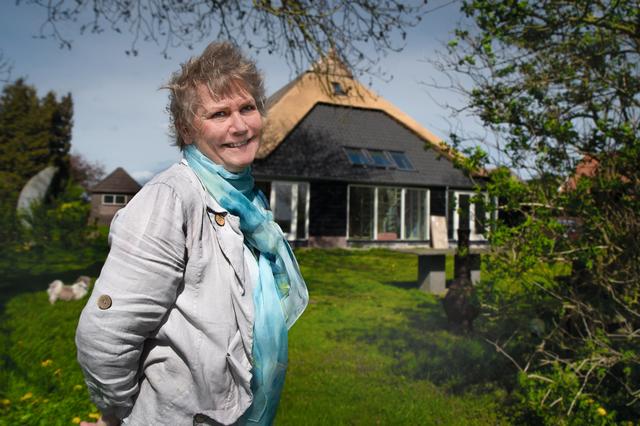 Karin Kers uit Zuidveen leert schilders hun eigen weg te vinden: ‘Je moet schilderen voor je eigen o