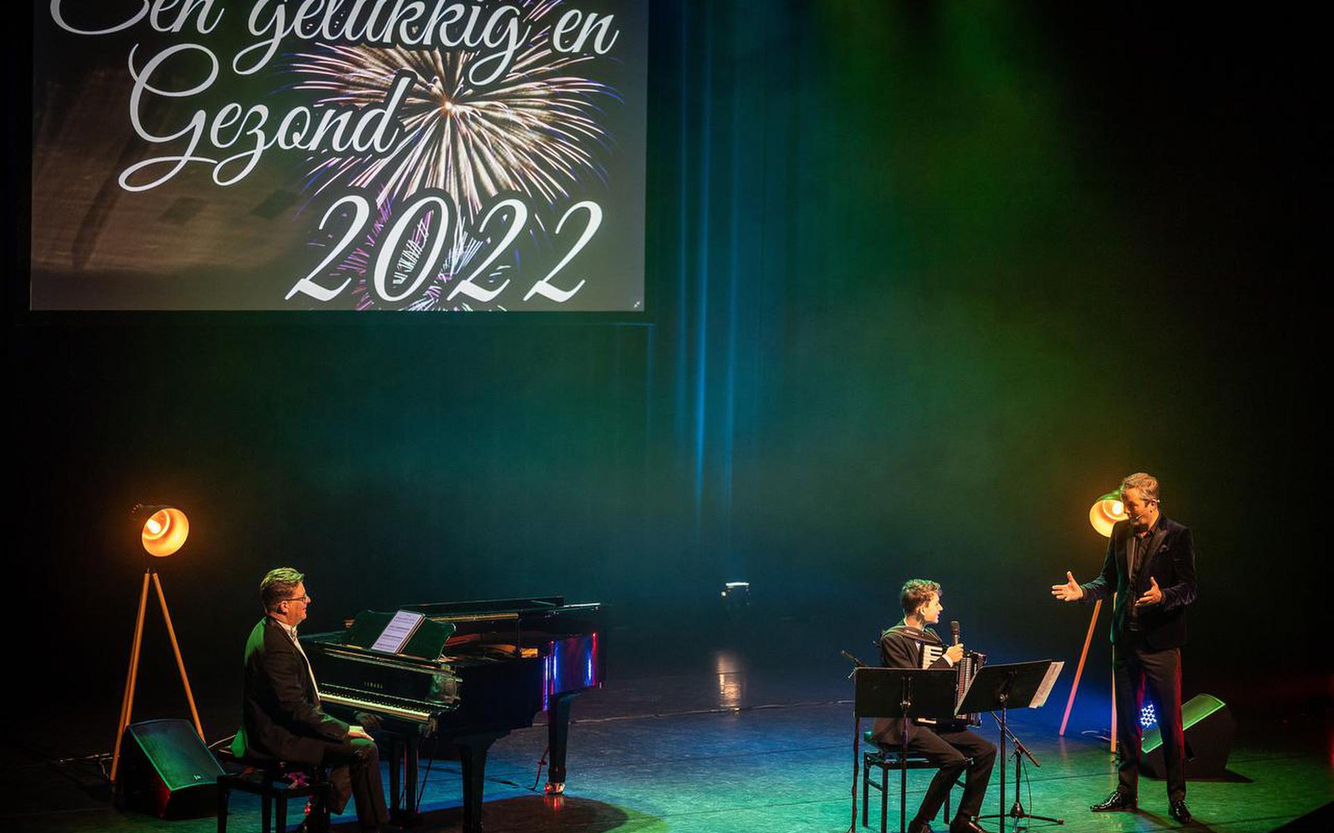 Steenwijk Opnames nieuwjaarsconcert in De Meenthe. Ook dit jaar, dankzij corona, zonder publiek
©Wilbert Bijzitter