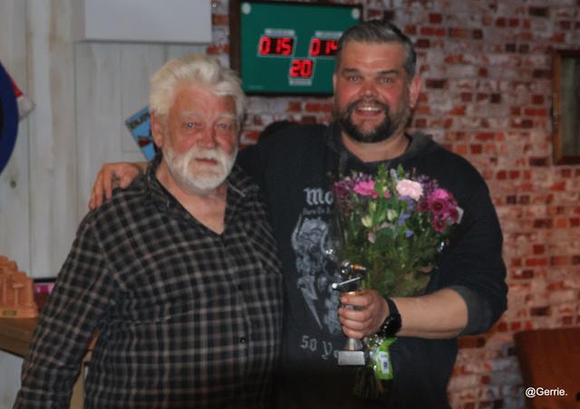 Bas Hammer kampioen bij biljartvereniging De Reunestoters