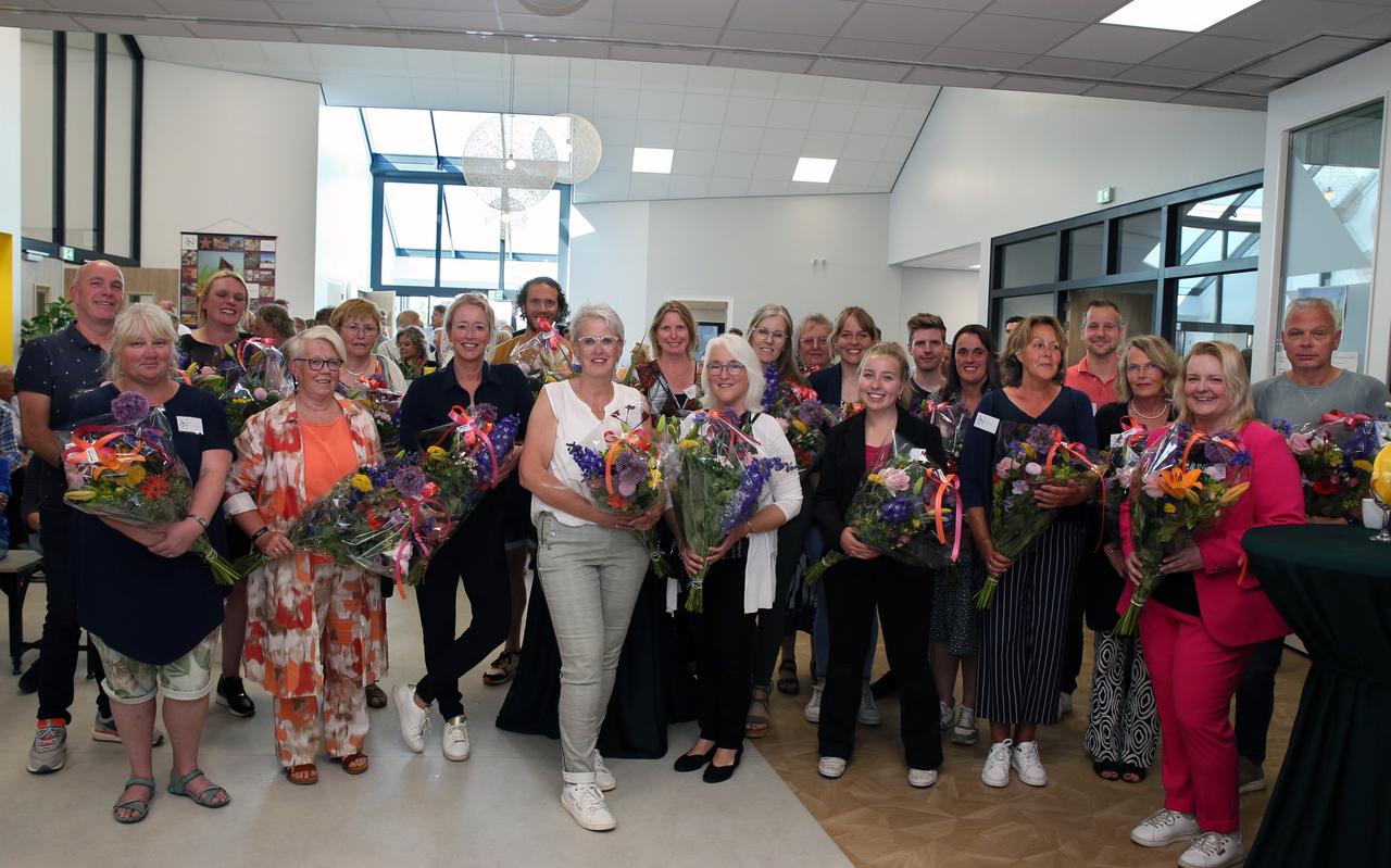 Het hele team van obs De Punter in Giethoorn op de kiek. Het hele team van obs De Punter in Giethoorn op de kiek.